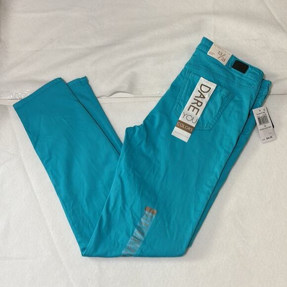 Celebrity Pink Jayden Skinny Pant Junior’s Size 13 Blue New - Picture 6 of 8